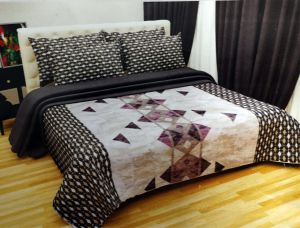 Grousale Supersoft Cotton Double Bedsheet with Pillow Covers-06-Multicolor