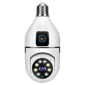 Maizic Smarthome Supercam Dual Lens Bulb Indoor Camera